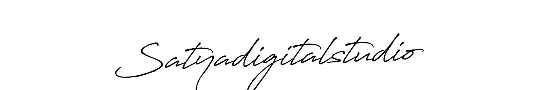 Satyadigitalstudio stylish signature style. Best Handwritten Sign (Antro_Vectra_Bolder) for my name. Handwritten Signature Collection Ideas for my name Satyadigitalstudio. Satyadigitalstudio signature style 7 images and pictures png