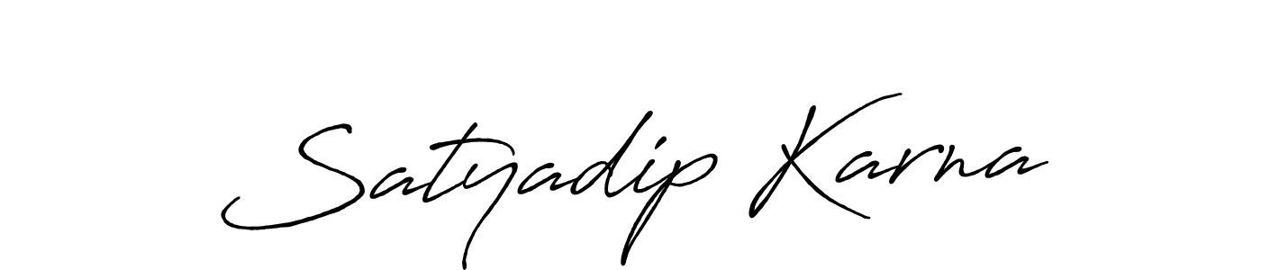 if you are searching for the best signature style for your name Satyadip Karna. so please give up your signature search. here we have designed multiple signature styles  using Antro_Vectra_Bolder. Satyadip Karna signature style 7 images and pictures png