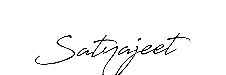 Satyajeet stylish signature style. Best Handwritten Sign (Antro_Vectra_Bolder) for my name. Handwritten Signature Collection Ideas for my name Satyajeet. Satyajeet signature style 7 images and pictures png