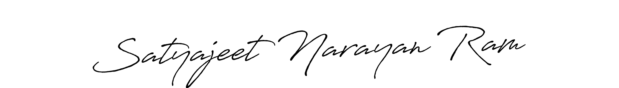 Use a signature maker to create a handwritten signature online. With this signature software, you can design (Antro_Vectra_Bolder) your own signature for name Satyajeet Narayan Ram. Satyajeet Narayan Ram signature style 7 images and pictures png