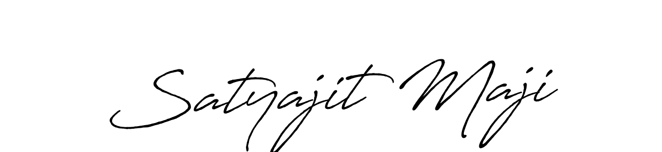 You should practise on your own different ways (Antro_Vectra_Bolder) to write your name (Satyajit Maji) in signature. don't let someone else do it for you. Satyajit Maji signature style 7 images and pictures png