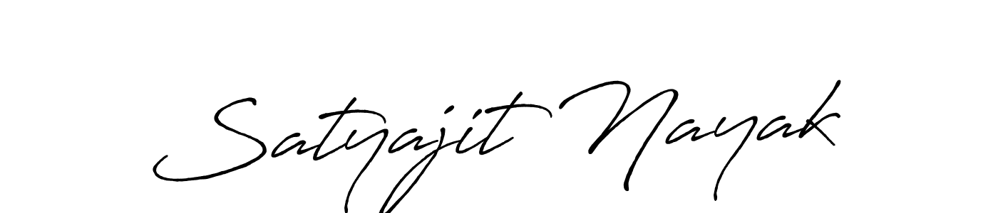 Design your own signature with our free online signature maker. With this signature software, you can create a handwritten (Antro_Vectra_Bolder) signature for name Satyajit Nayak. Satyajit Nayak signature style 7 images and pictures png