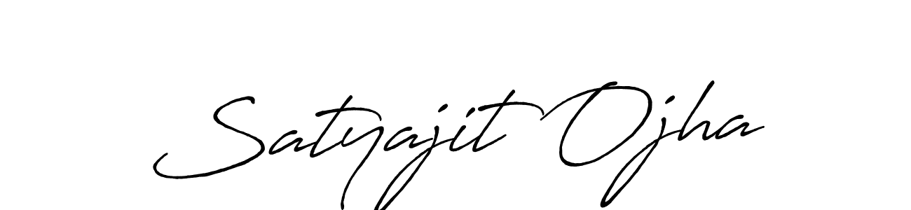 How to make Satyajit Ojha signature? Antro_Vectra_Bolder is a professional autograph style. Create handwritten signature for Satyajit Ojha name. Satyajit Ojha signature style 7 images and pictures png