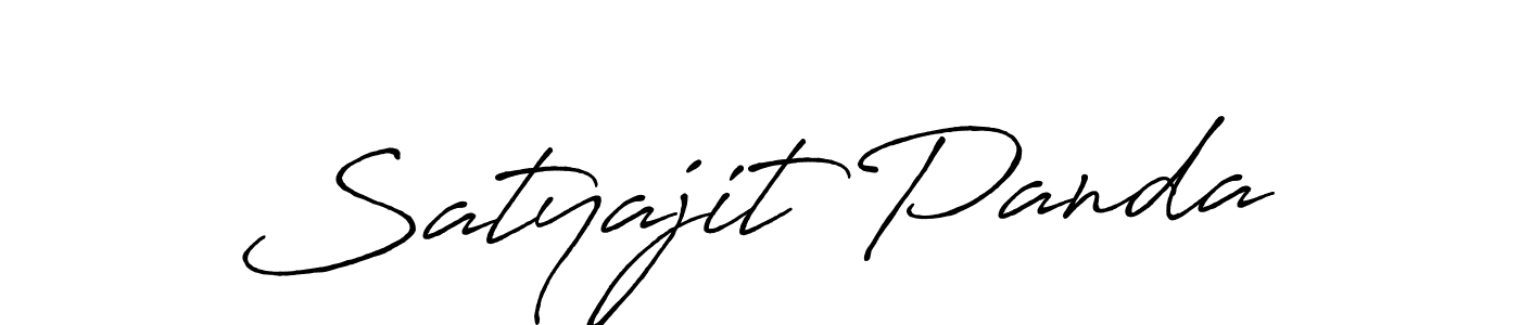 You should practise on your own different ways (Antro_Vectra_Bolder) to write your name (Satyajit Panda) in signature. don't let someone else do it for you. Satyajit Panda signature style 7 images and pictures png