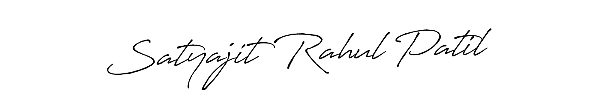Satyajit Rahul Patil stylish signature style. Best Handwritten Sign (Antro_Vectra_Bolder) for my name. Handwritten Signature Collection Ideas for my name Satyajit Rahul Patil. Satyajit Rahul Patil signature style 7 images and pictures png