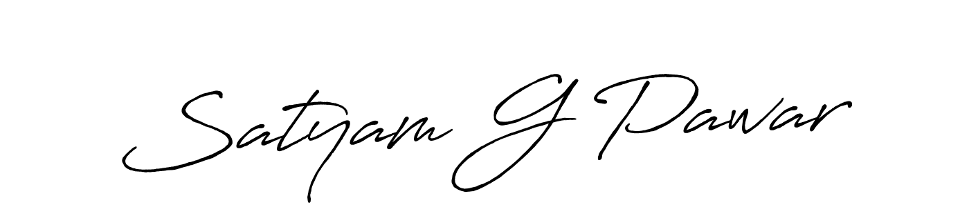 How to Draw Satyam G Pawar signature style? Antro_Vectra_Bolder is a latest design signature styles for name Satyam G Pawar. Satyam G Pawar signature style 7 images and pictures png