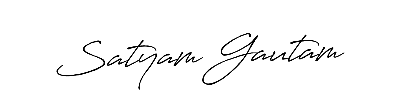 You can use this online signature creator to create a handwritten signature for the name Satyam Gautam. This is the best online autograph maker. Satyam Gautam signature style 7 images and pictures png