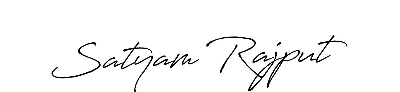 The best way (Antro_Vectra_Bolder) to make a short signature is to pick only two or three words in your name. The name Satyam Rajput include a total of six letters. For converting this name. Satyam Rajput signature style 7 images and pictures png