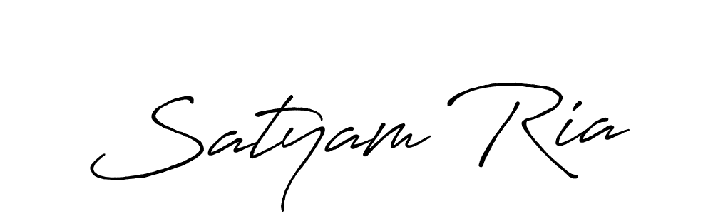 Make a beautiful signature design for name Satyam Ria. Use this online signature maker to create a handwritten signature for free. Satyam Ria signature style 7 images and pictures png