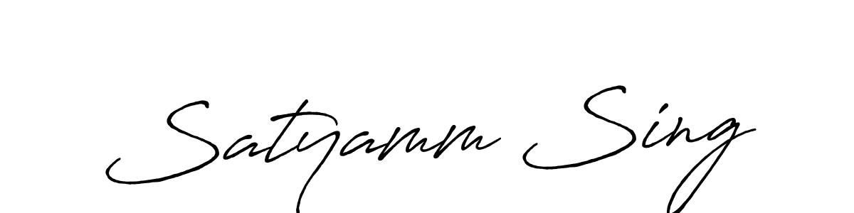 Here are the top 10 professional signature styles for the name Satyamm Sing. These are the best autograph styles you can use for your name. Satyamm Sing signature style 7 images and pictures png