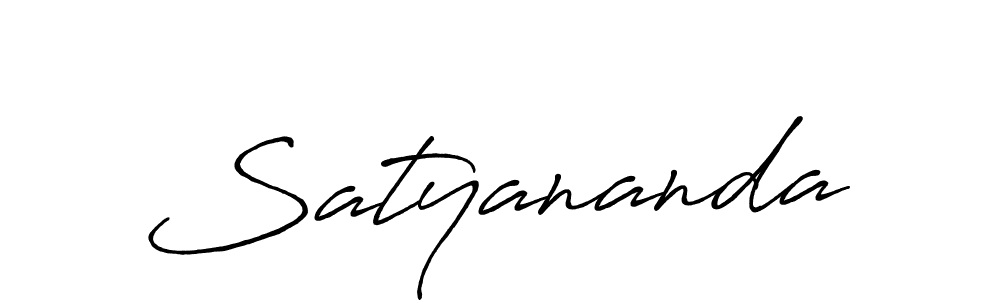 Also You can easily find your signature by using the search form. We will create Satyananda name handwritten signature images for you free of cost using Antro_Vectra_Bolder sign style. Satyananda signature style 7 images and pictures png