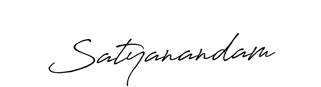 How to make Satyanandam name signature. Use Antro_Vectra_Bolder style for creating short signs online. This is the latest handwritten sign. Satyanandam signature style 7 images and pictures png