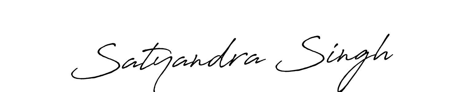 How to make Satyandra Singh name signature. Use Antro_Vectra_Bolder style for creating short signs online. This is the latest handwritten sign. Satyandra Singh signature style 7 images and pictures png