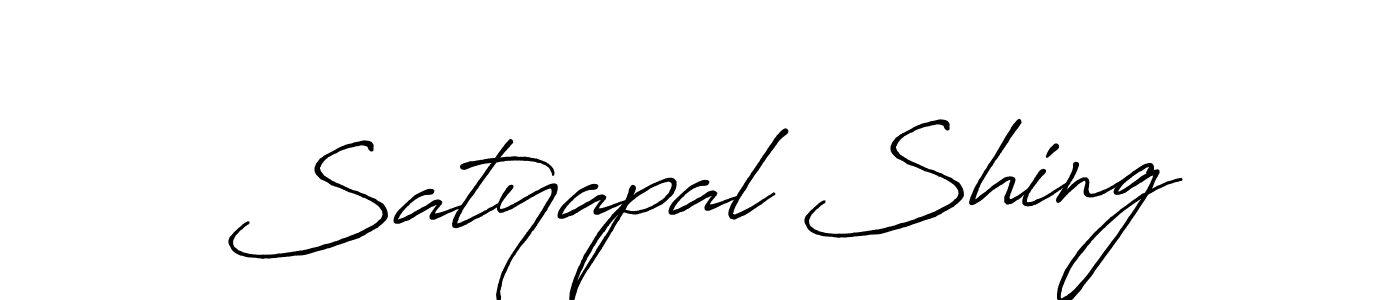 How to make Satyapal Shing name signature. Use Antro_Vectra_Bolder style for creating short signs online. This is the latest handwritten sign. Satyapal Shing signature style 7 images and pictures png