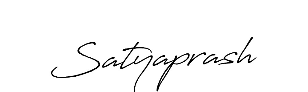 Use a signature maker to create a handwritten signature online. With this signature software, you can design (Antro_Vectra_Bolder) your own signature for name Satyaprash. Satyaprash signature style 7 images and pictures png