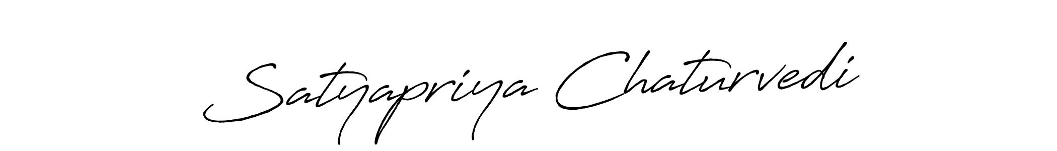 How to make Satyapriya Chaturvedi signature? Antro_Vectra_Bolder is a professional autograph style. Create handwritten signature for Satyapriya Chaturvedi name. Satyapriya Chaturvedi signature style 7 images and pictures png