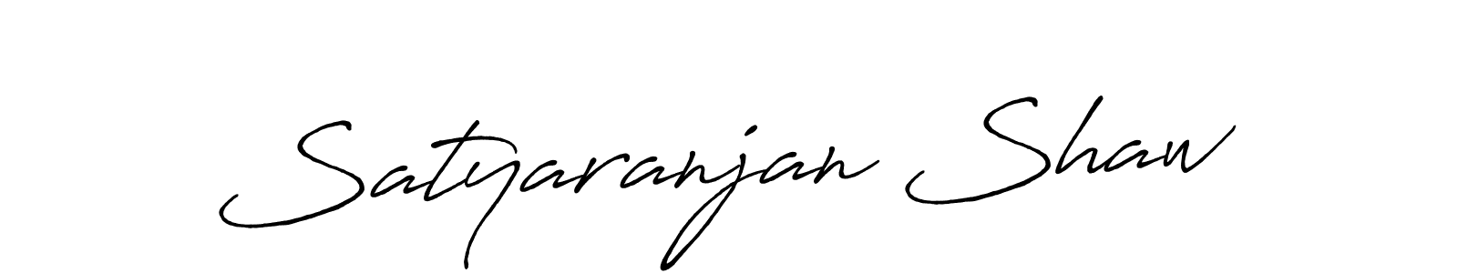 Design your own signature with our free online signature maker. With this signature software, you can create a handwritten (Antro_Vectra_Bolder) signature for name Satyaranjan Shaw. Satyaranjan Shaw signature style 7 images and pictures png