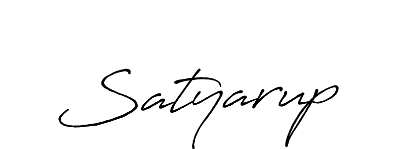Use a signature maker to create a handwritten signature online. With this signature software, you can design (Antro_Vectra_Bolder) your own signature for name Satyarup. Satyarup signature style 7 images and pictures png
