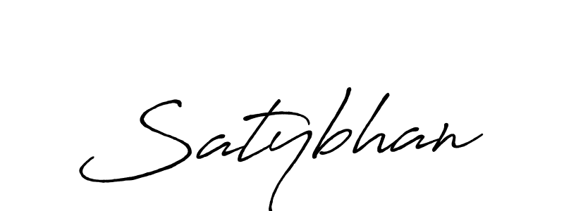 How to make Satybhan name signature. Use Antro_Vectra_Bolder style for creating short signs online. This is the latest handwritten sign. Satybhan signature style 7 images and pictures png