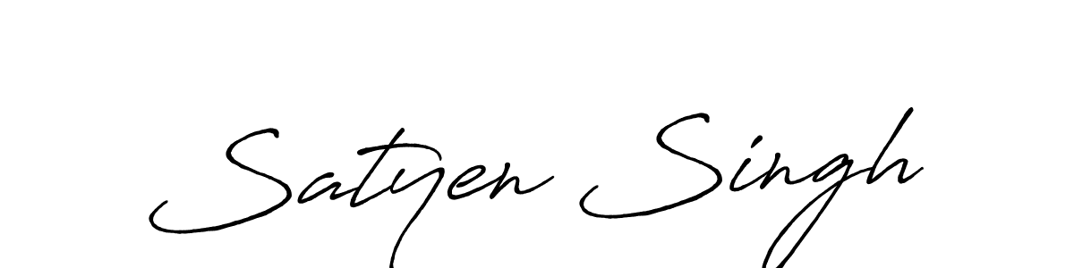 You should practise on your own different ways (Antro_Vectra_Bolder) to write your name (Satyen Singh) in signature. don't let someone else do it for you. Satyen Singh signature style 7 images and pictures png