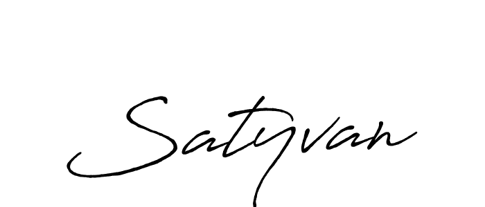 Antro_Vectra_Bolder is a professional signature style that is perfect for those who want to add a touch of class to their signature. It is also a great choice for those who want to make their signature more unique. Get Satyvan name to fancy signature for free. Satyvan signature style 7 images and pictures png