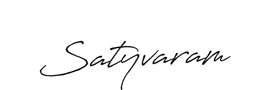 Make a beautiful signature design for name Satyvaram. With this signature (Antro_Vectra_Bolder) style, you can create a handwritten signature for free. Satyvaram signature style 7 images and pictures png