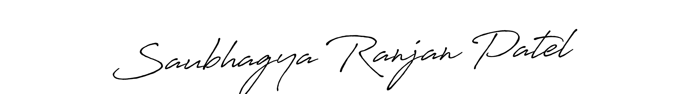 Make a beautiful signature design for name Saubhagya Ranjan Patel. With this signature (Antro_Vectra_Bolder) style, you can create a handwritten signature for free. Saubhagya Ranjan Patel signature style 7 images and pictures png