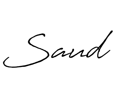 Best and Professional Signature Style for Saud. Antro_Vectra_Bolder Best Signature Style Collection. Saud signature style 7 images and pictures png