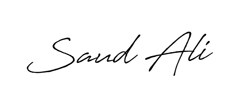 The best way (Antro_Vectra_Bolder) to make a short signature is to pick only two or three words in your name. The name Saud Ali include a total of six letters. For converting this name. Saud Ali signature style 7 images and pictures png