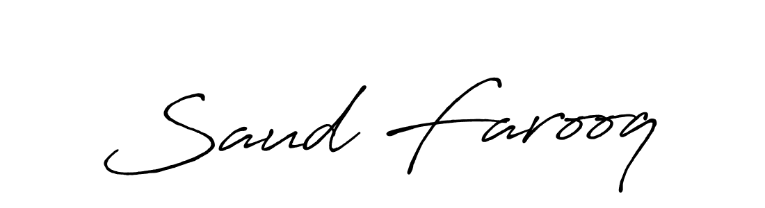 Antro_Vectra_Bolder is a professional signature style that is perfect for those who want to add a touch of class to their signature. It is also a great choice for those who want to make their signature more unique. Get Saud Farooq name to fancy signature for free. Saud Farooq signature style 7 images and pictures png