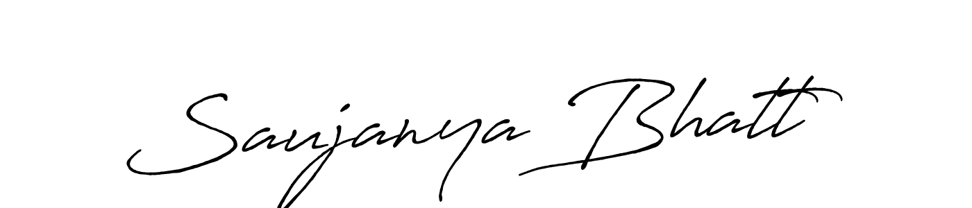 This is the best signature style for the Saujanya Bhatt name. Also you like these signature font (Antro_Vectra_Bolder). Mix name signature. Saujanya Bhatt signature style 7 images and pictures png