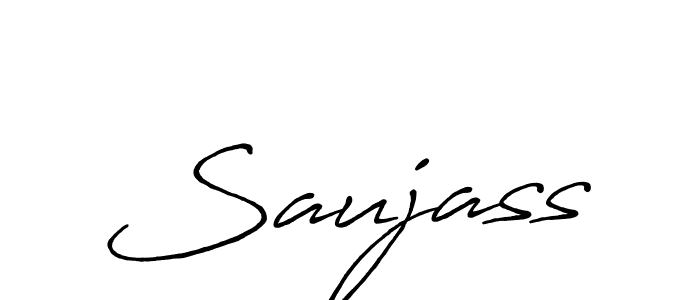 Also we have Saujass name is the best signature style. Create professional handwritten signature collection using Antro_Vectra_Bolder autograph style. Saujass signature style 7 images and pictures png