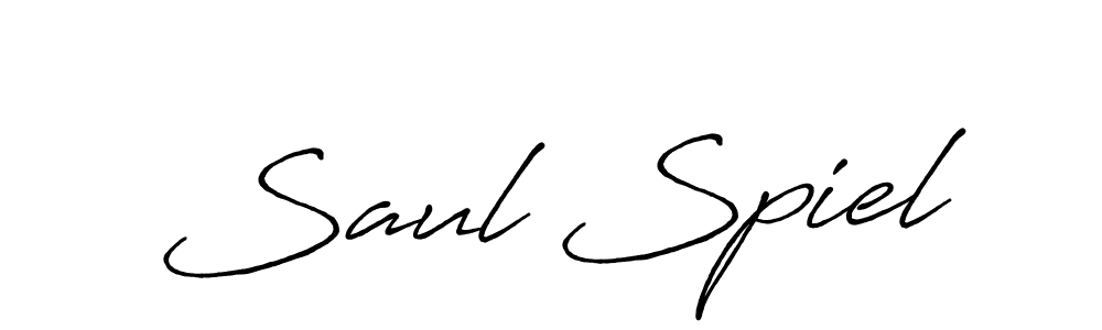 Antro_Vectra_Bolder is a professional signature style that is perfect for those who want to add a touch of class to their signature. It is also a great choice for those who want to make their signature more unique. Get Saul Spiel name to fancy signature for free. Saul Spiel signature style 7 images and pictures png