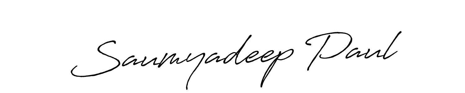 Also You can easily find your signature by using the search form. We will create Saumyadeep Paul name handwritten signature images for you free of cost using Antro_Vectra_Bolder sign style. Saumyadeep Paul signature style 7 images and pictures png