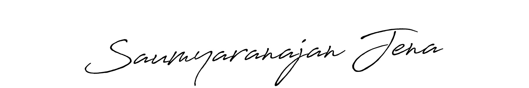 Also we have Saumyaranajan Jena name is the best signature style. Create professional handwritten signature collection using Antro_Vectra_Bolder autograph style. Saumyaranajan Jena signature style 7 images and pictures png