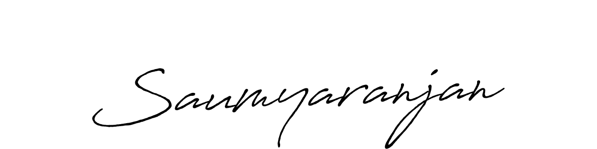 Saumyaranjan stylish signature style. Best Handwritten Sign (Antro_Vectra_Bolder) for my name. Handwritten Signature Collection Ideas for my name Saumyaranjan. Saumyaranjan signature style 7 images and pictures png