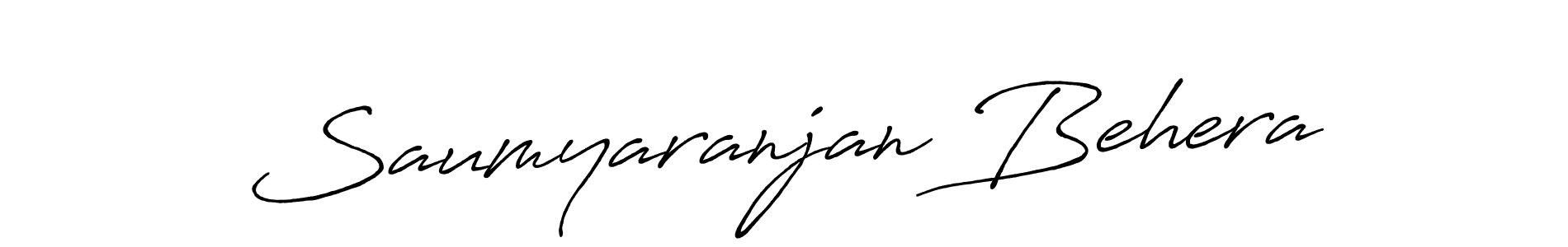 Make a beautiful signature design for name Saumyaranjan Behera. Use this online signature maker to create a handwritten signature for free. Saumyaranjan Behera signature style 7 images and pictures png