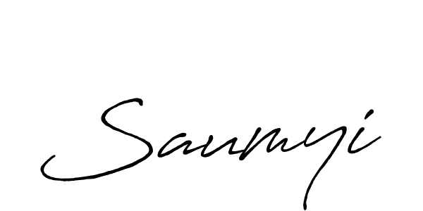 Make a beautiful signature design for name Saumyi. Use this online signature maker to create a handwritten signature for free. Saumyi signature style 7 images and pictures png