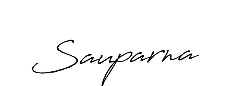 Sauparna stylish signature style. Best Handwritten Sign (Antro_Vectra_Bolder) for my name. Handwritten Signature Collection Ideas for my name Sauparna. Sauparna signature style 7 images and pictures png