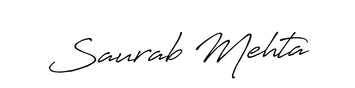 if you are searching for the best signature style for your name Saurab Mehta. so please give up your signature search. here we have designed multiple signature styles  using Antro_Vectra_Bolder. Saurab Mehta signature style 7 images and pictures png