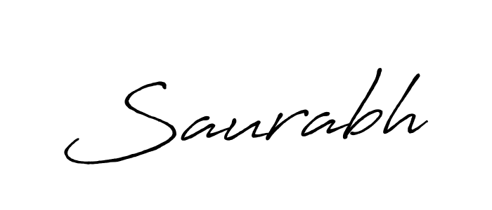 It looks lik you need a new signature style for name Saurabh. Design unique handwritten (Antro_Vectra_Bolder) signature with our free signature maker in just a few clicks. Saurabh signature style 7 images and pictures png