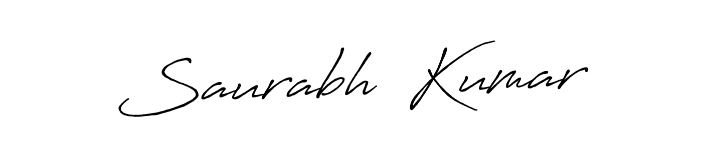 This is the best signature style for the Saurabh  Kumar name. Also you like these signature font (Antro_Vectra_Bolder). Mix name signature. Saurabh  Kumar signature style 7 images and pictures png