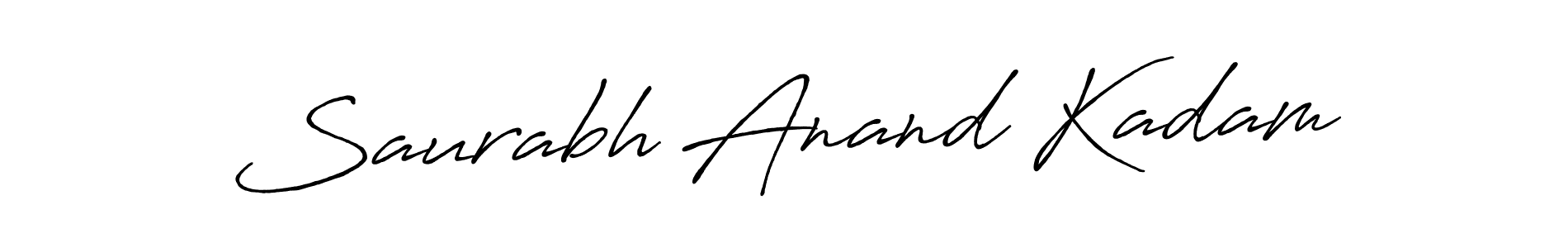 This is the best signature style for the Saurabh Anand Kadam name. Also you like these signature font (Antro_Vectra_Bolder). Mix name signature. Saurabh Anand Kadam signature style 7 images and pictures png