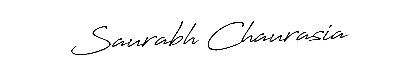 How to make Saurabh Chaurasia signature? Antro_Vectra_Bolder is a professional autograph style. Create handwritten signature for Saurabh Chaurasia name. Saurabh Chaurasia signature style 7 images and pictures png