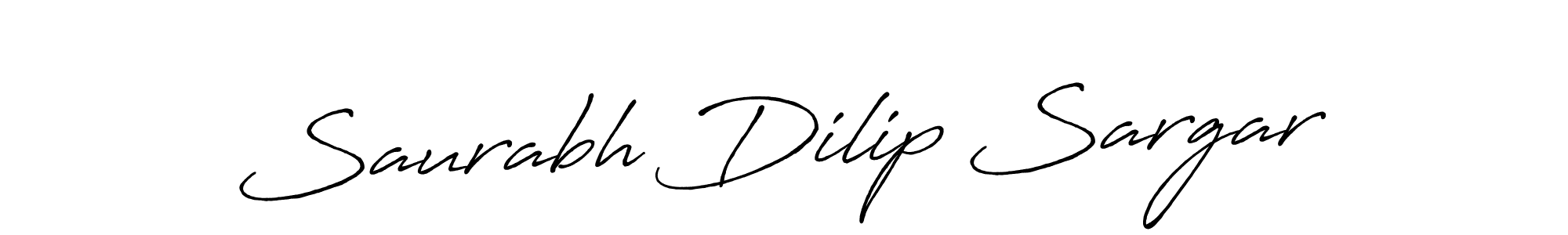 You can use this online signature creator to create a handwritten signature for the name Saurabh Dilip Sargar. This is the best online autograph maker. Saurabh Dilip Sargar signature style 7 images and pictures png