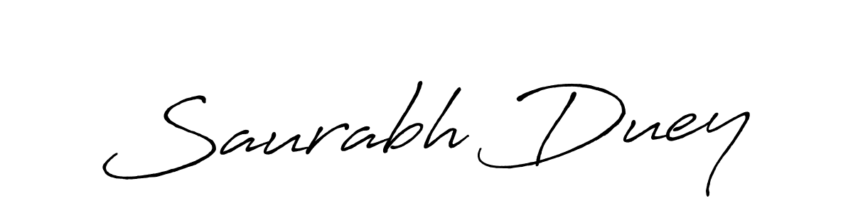 Also we have Saurabh Duey name is the best signature style. Create professional handwritten signature collection using Antro_Vectra_Bolder autograph style. Saurabh Duey signature style 7 images and pictures png