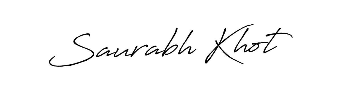 Use a signature maker to create a handwritten signature online. With this signature software, you can design (Antro_Vectra_Bolder) your own signature for name Saurabh Khot. Saurabh Khot signature style 7 images and pictures png