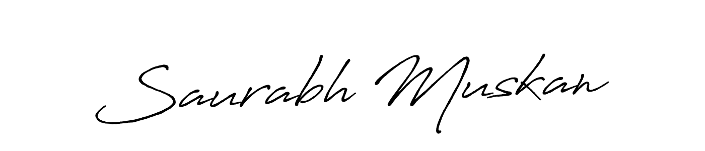 This is the best signature style for the Saurabh Muskan name. Also you like these signature font (Antro_Vectra_Bolder). Mix name signature. Saurabh Muskan signature style 7 images and pictures png