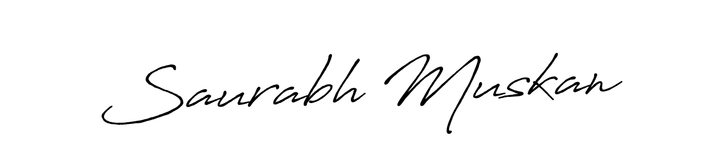 Best and Professional Signature Style for Saurabh Muskan. Antro_Vectra_Bolder Best Signature Style Collection. Saurabh Muskan signature style 7 images and pictures png