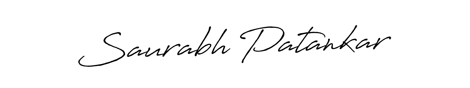 You should practise on your own different ways (Antro_Vectra_Bolder) to write your name (Saurabh Patankar) in signature. don't let someone else do it for you. Saurabh Patankar signature style 7 images and pictures png